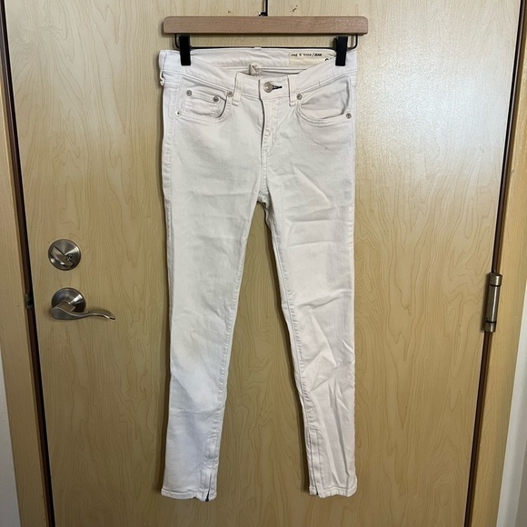 Rag & bone zipper Capri jeans - Picture 1 of 6